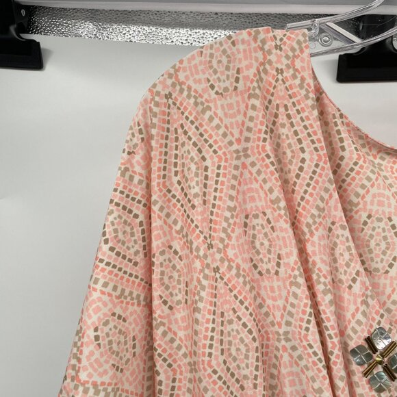 Ruby Rd. Womens Maxi Dress Short Sleeve Embellished Multicolor Size Medium - Picture 5 of 8